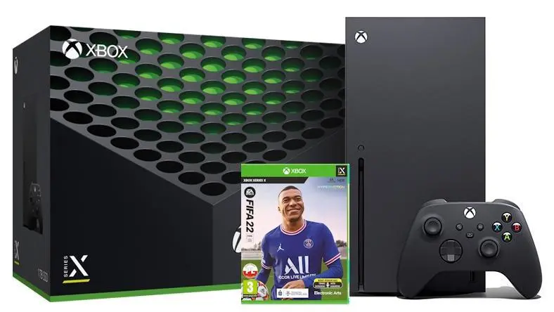 Konsola Xbox Series X 1TB z napędem + FIFA 22