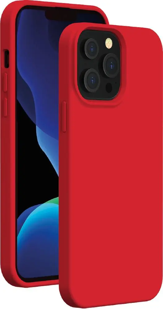 Etui BigBen SoftTouch Silicone Case do iPhone 13 Pro Max Czerwony