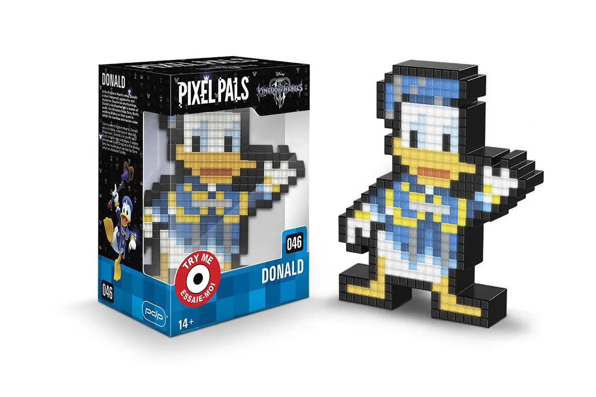 Świecąca figurka PDP PIXEL PALS Kingdom Hearts Donald