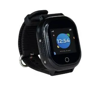 Smartwatch Locon Watch Lite S Czarny + Pakiet Bezpieczna Rodzina na 6 miesięcy