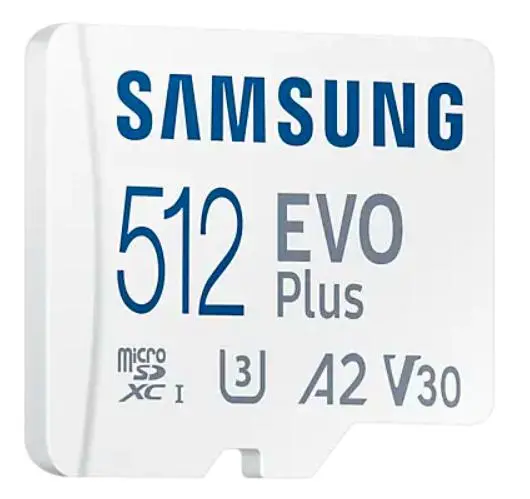 Karta pamięci Samsung Evo Plus microSDXC 512GB 130/120 A2 V30