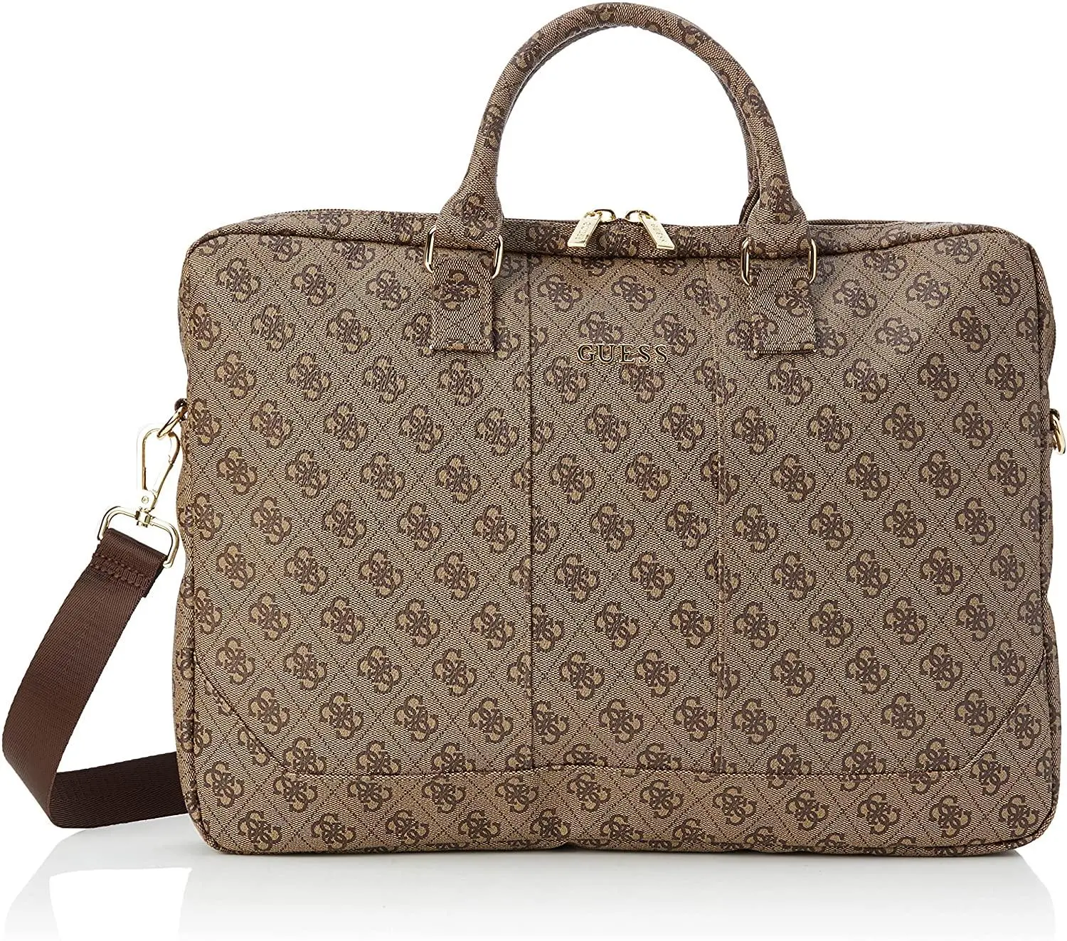 Torba na laptopa Guess GUCB154GB 4G Uptown Brązowy
