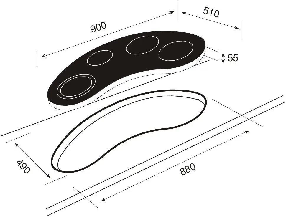 Płyta gazowa Teka VR 90 4G AI AL TR CI 90cm