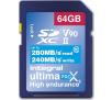 Karta pamięci Integral UltimaPro X2 SDHC 64 GB Class 10 UHS-II V90