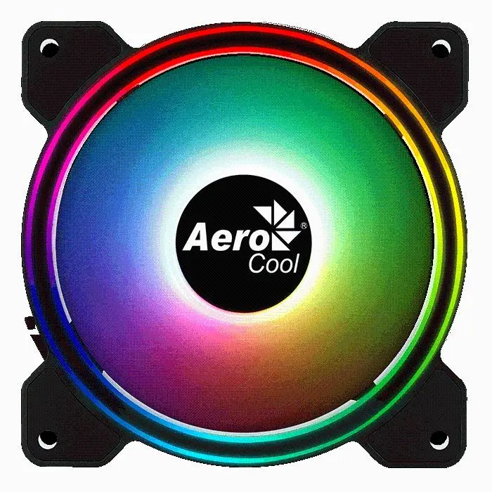 Wentylator Aerocool Saturn 12F ARGB 6-pin 120mm Czarny