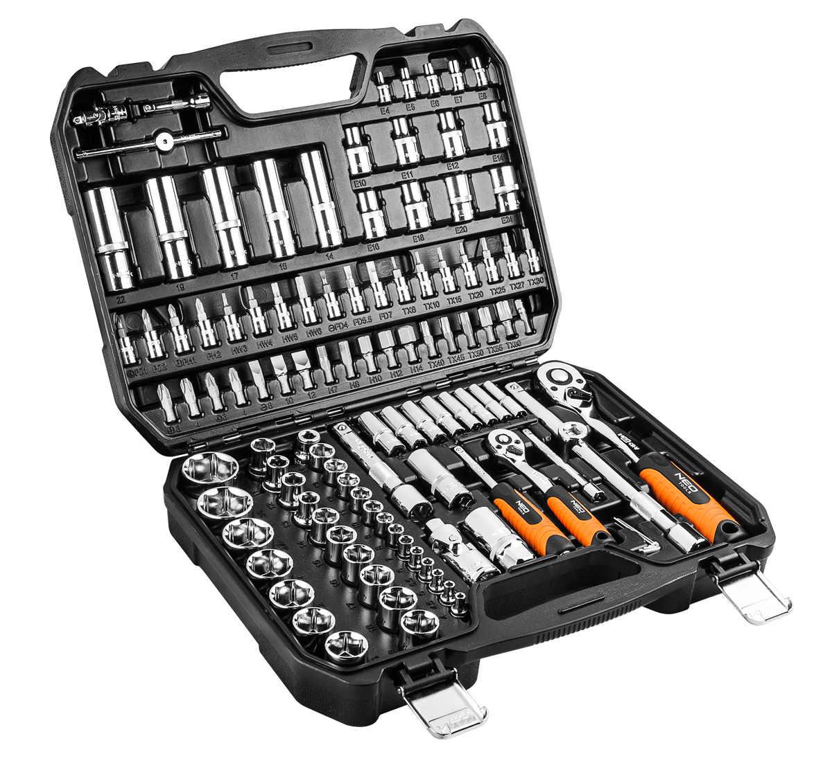 NEO Tools 08-666 1/2",1/4" 110 szt.