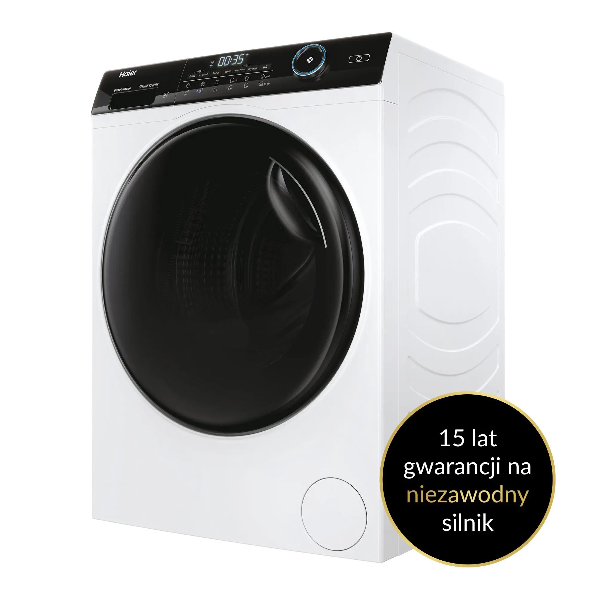 Pralko-suszarka Haier I-Pro 5 HWD80-B14959U1 i-Refresh 46cm 8kg/5kg Zdalne sterowanie
