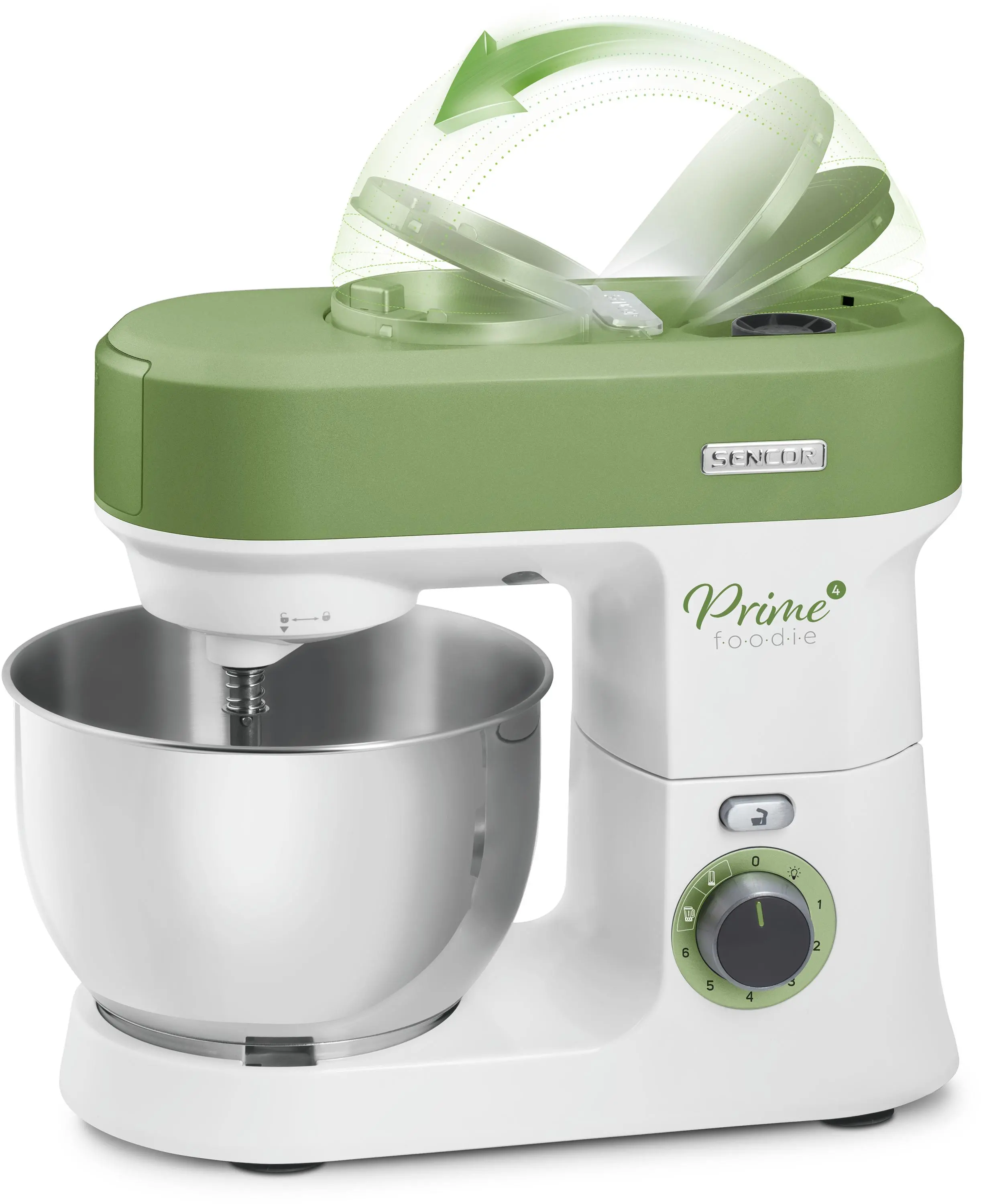Robot planetarny Sencor STM 3780GG 1200W Maszynka do mielenia Szatkownica Blender kielichowy