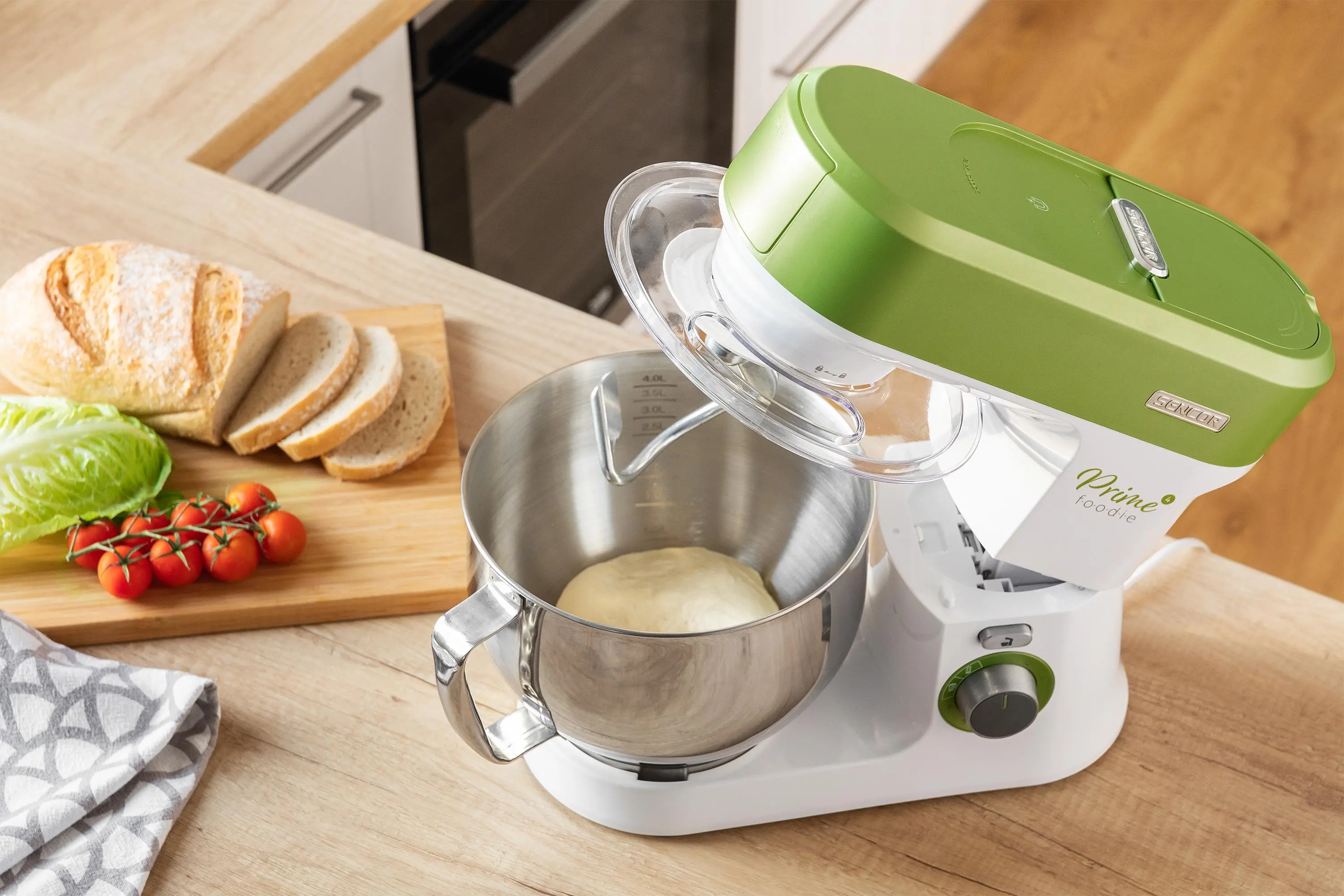 Robot planetarny Sencor STM 3780GG 1200W Maszynka do mielenia Szatkownica Blender kielichowy