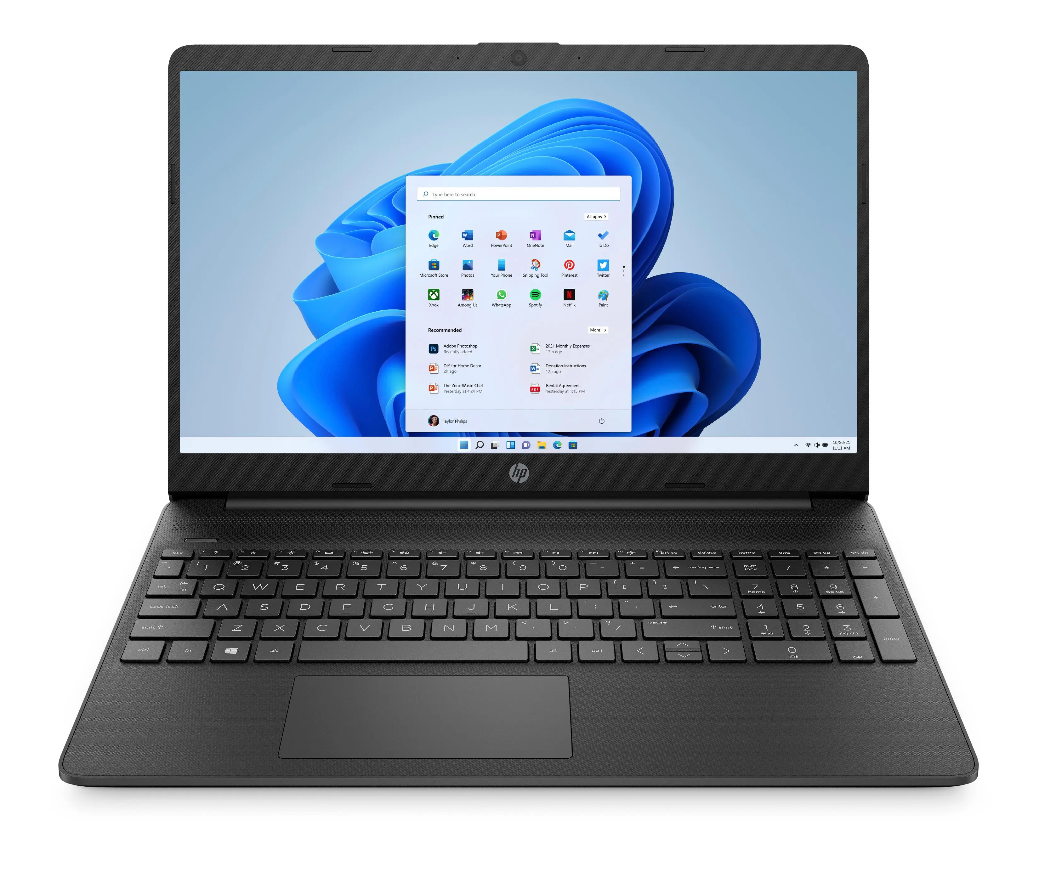 Laptop HP 15s-fq2032nw 15,6" i5-1135G7 8GB RAM 512GB Dysk SSD Win11 Czarny