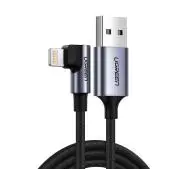 UGREEN kątowy Lightning 1m US299 Czarny