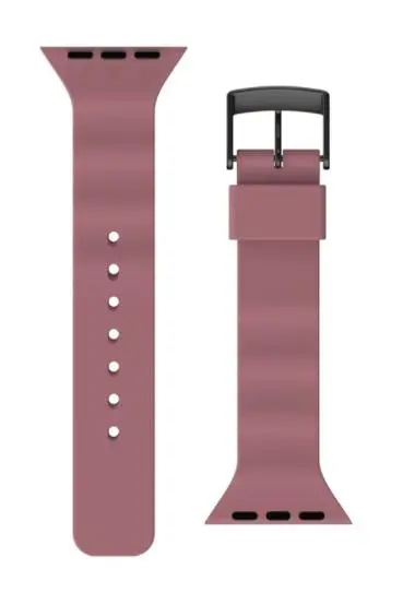 Pasek UAG Aurora [U] silikonowy do Watch 42/44 mm Dusty rose