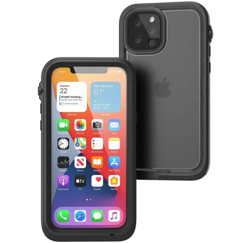 Etui Catalyst Total Protection do iPhone 12 Pro Czarny