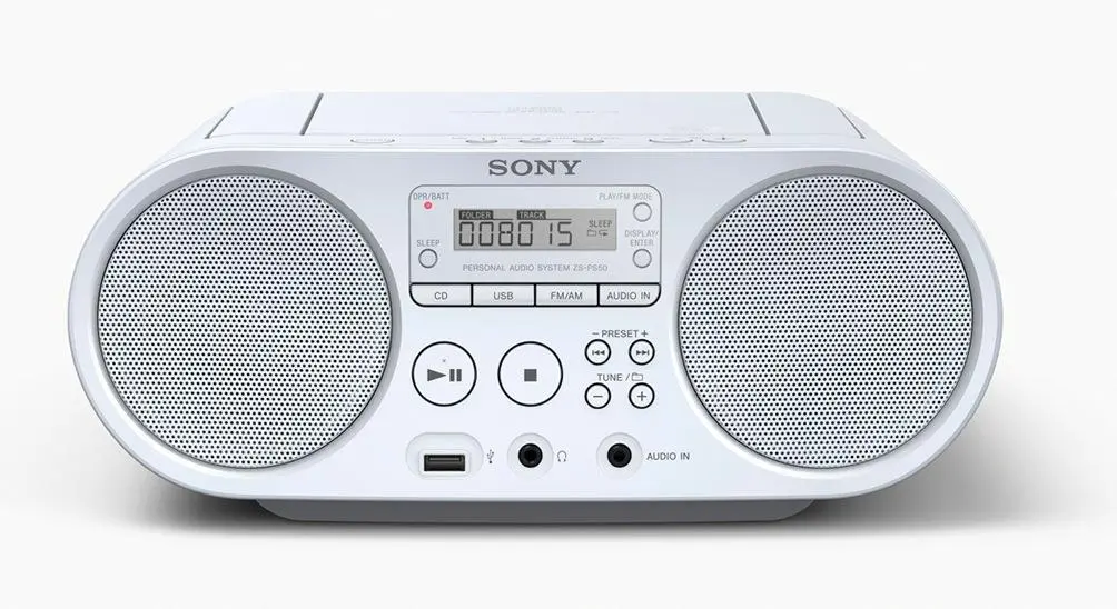 Radioodtwarzacz Sony ZS-PS50 Biały