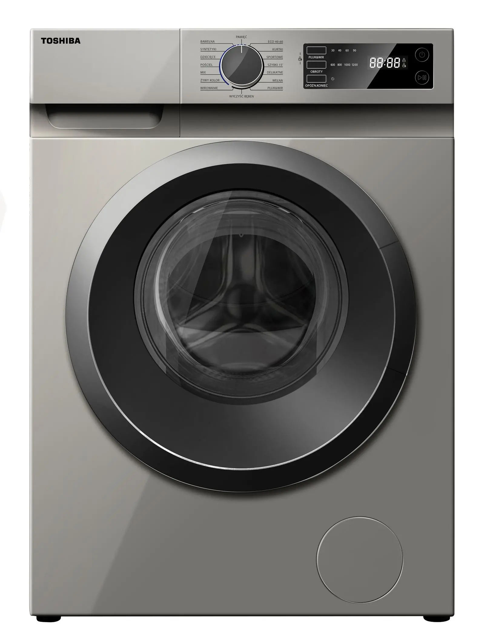 Pralka Toshiba TW-BL90S2PL (srebrny) 8kg 1200obr/min