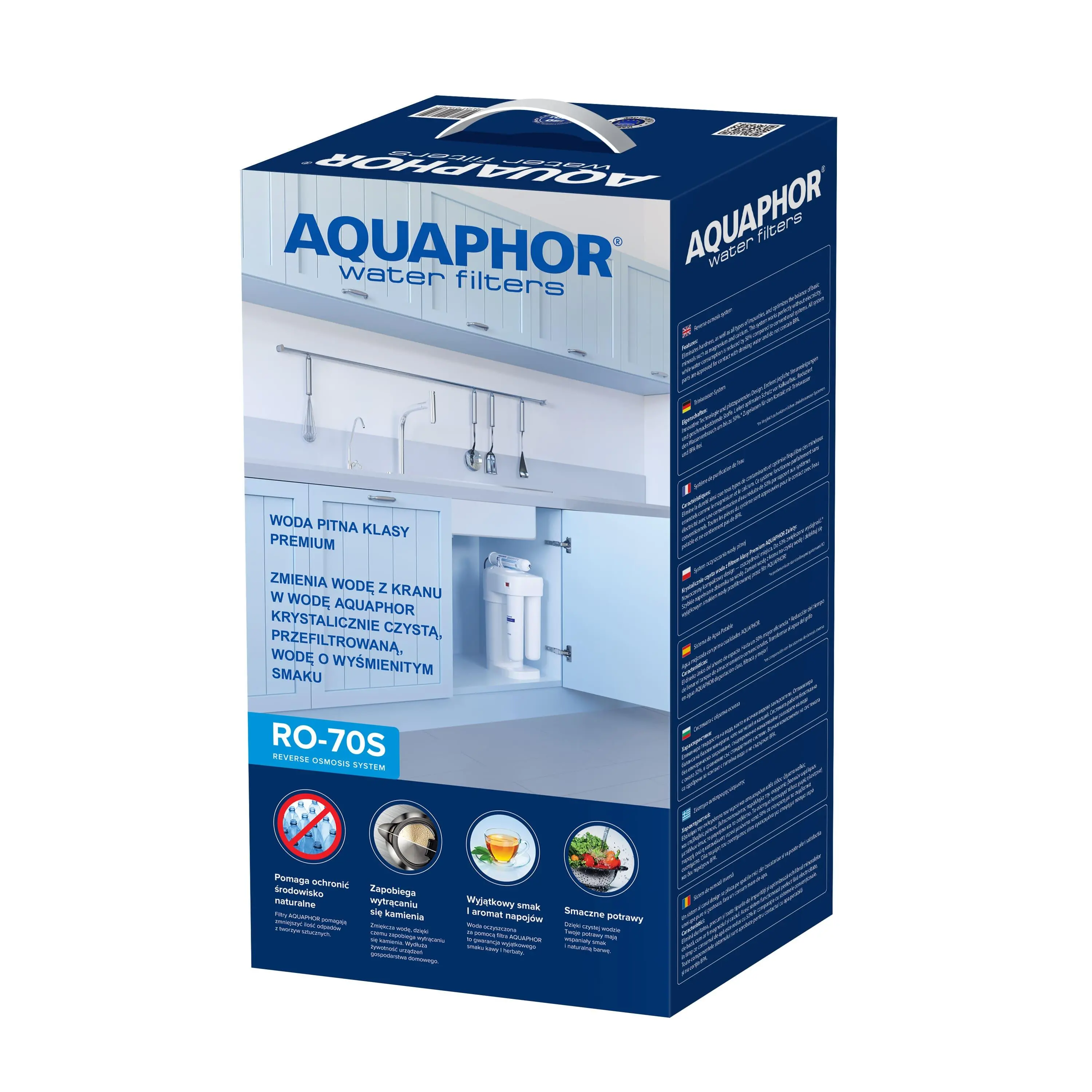 System filtrowania wody Aquaphor RO-70S Srebrny