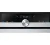 Piekarnik z mikrofalą Siemens iQ700 CM633GBS1 Termoobieg Srebrno-czarny