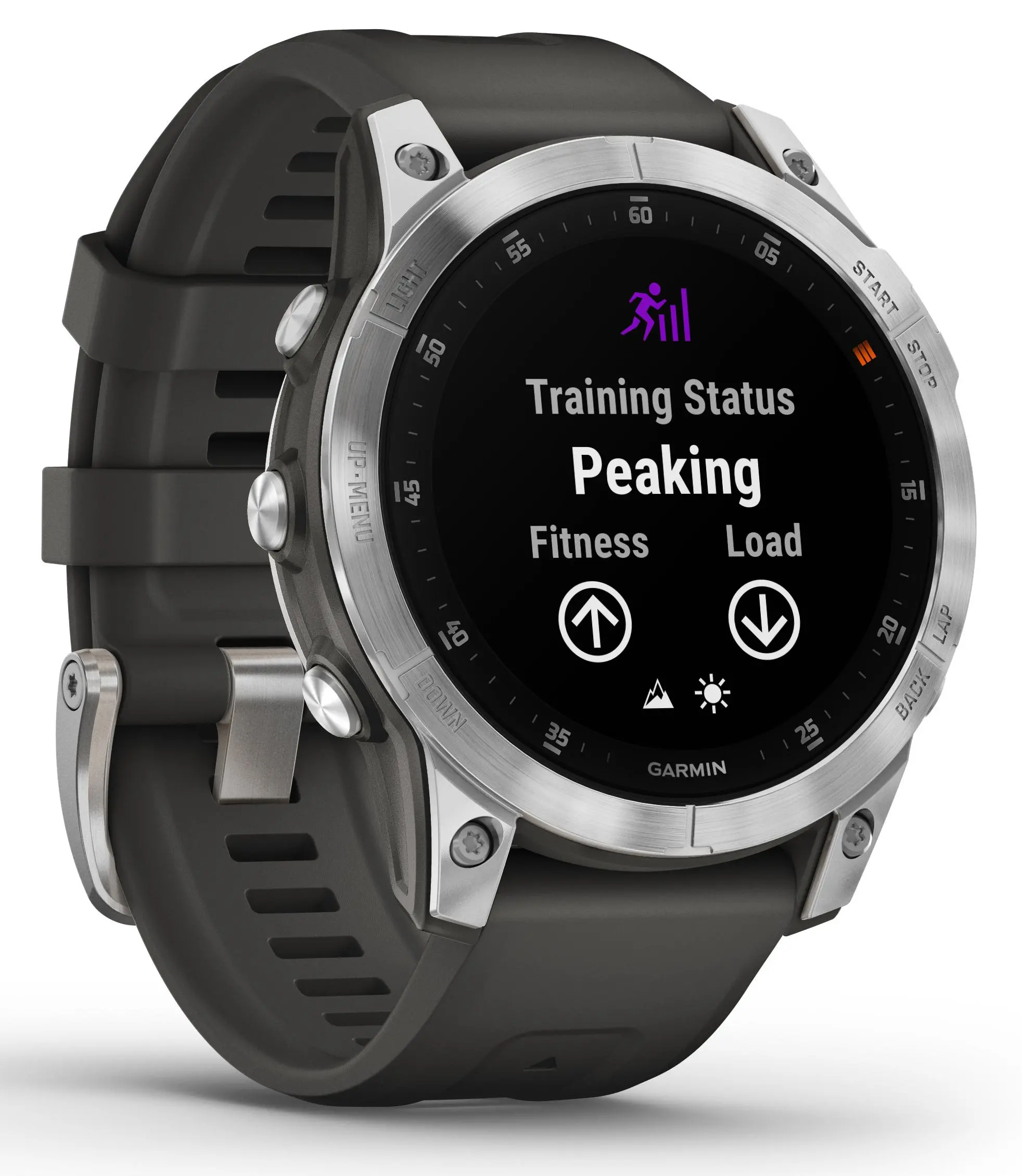 Smartwatch Garmin epix 2 47mm GPS Czarno-srebrny