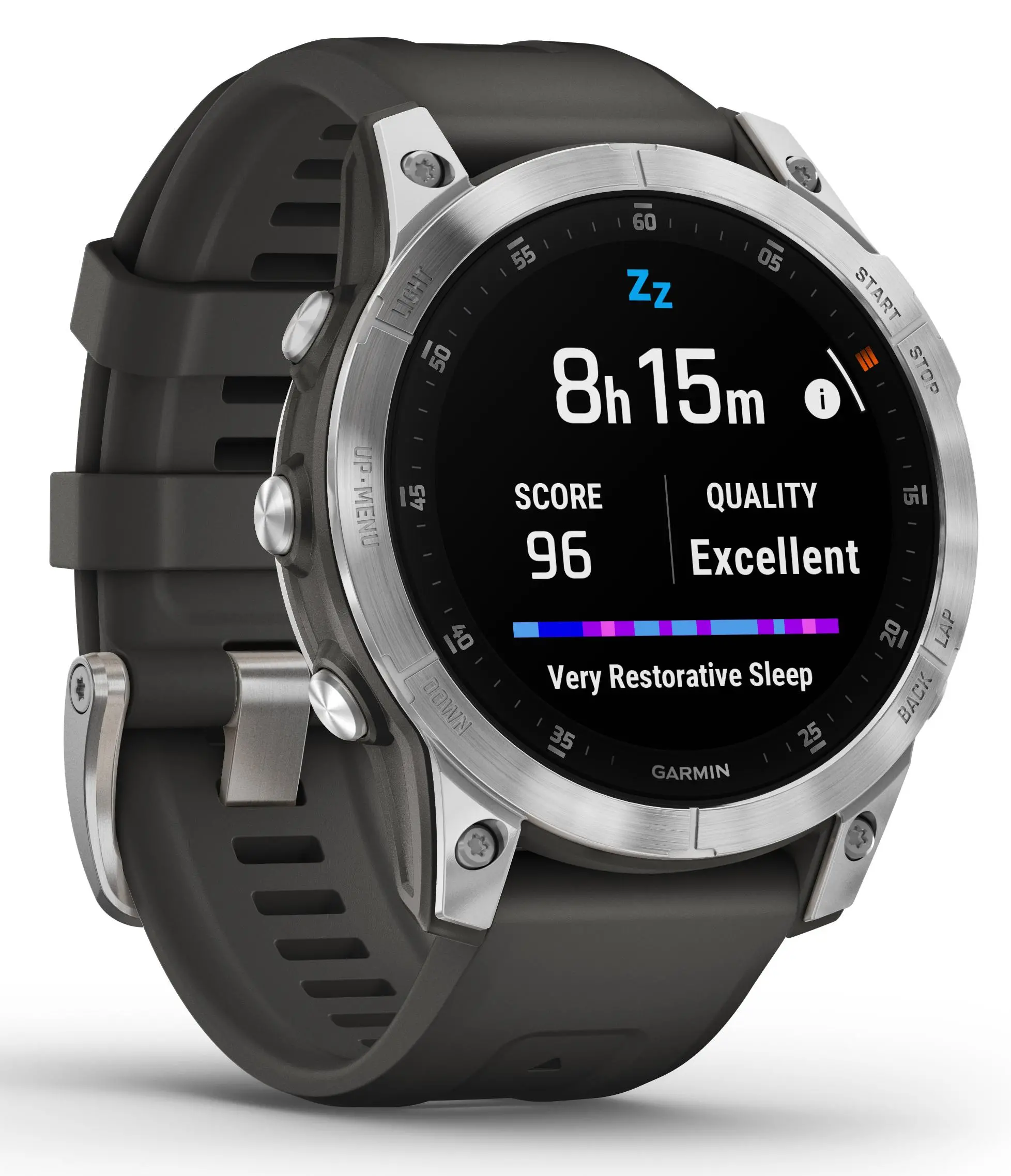 Smartwatch Garmin epix 2 47mm GPS Czarno-srebrny