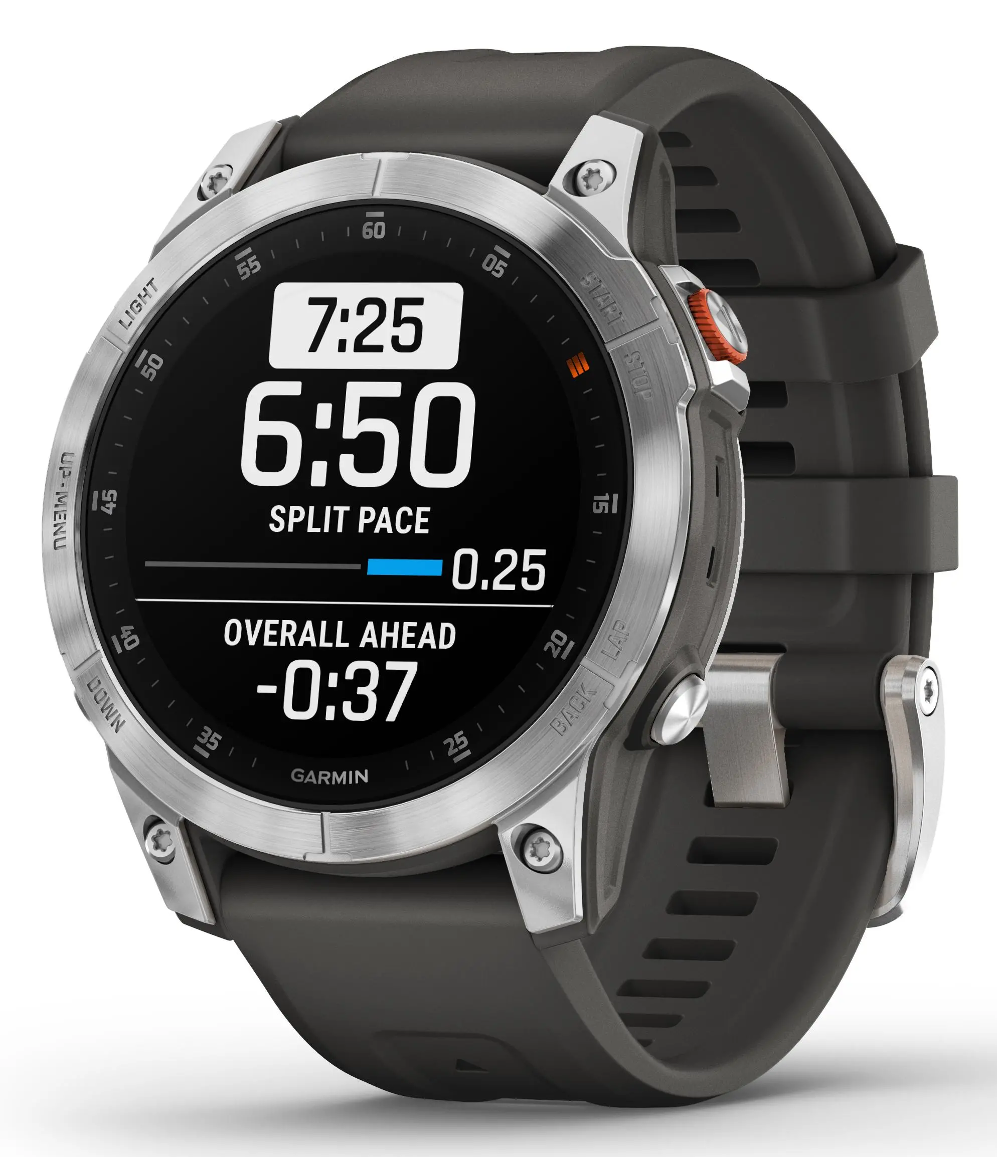 Smartwatch Garmin epix 2 47mm GPS Czarno-srebrny