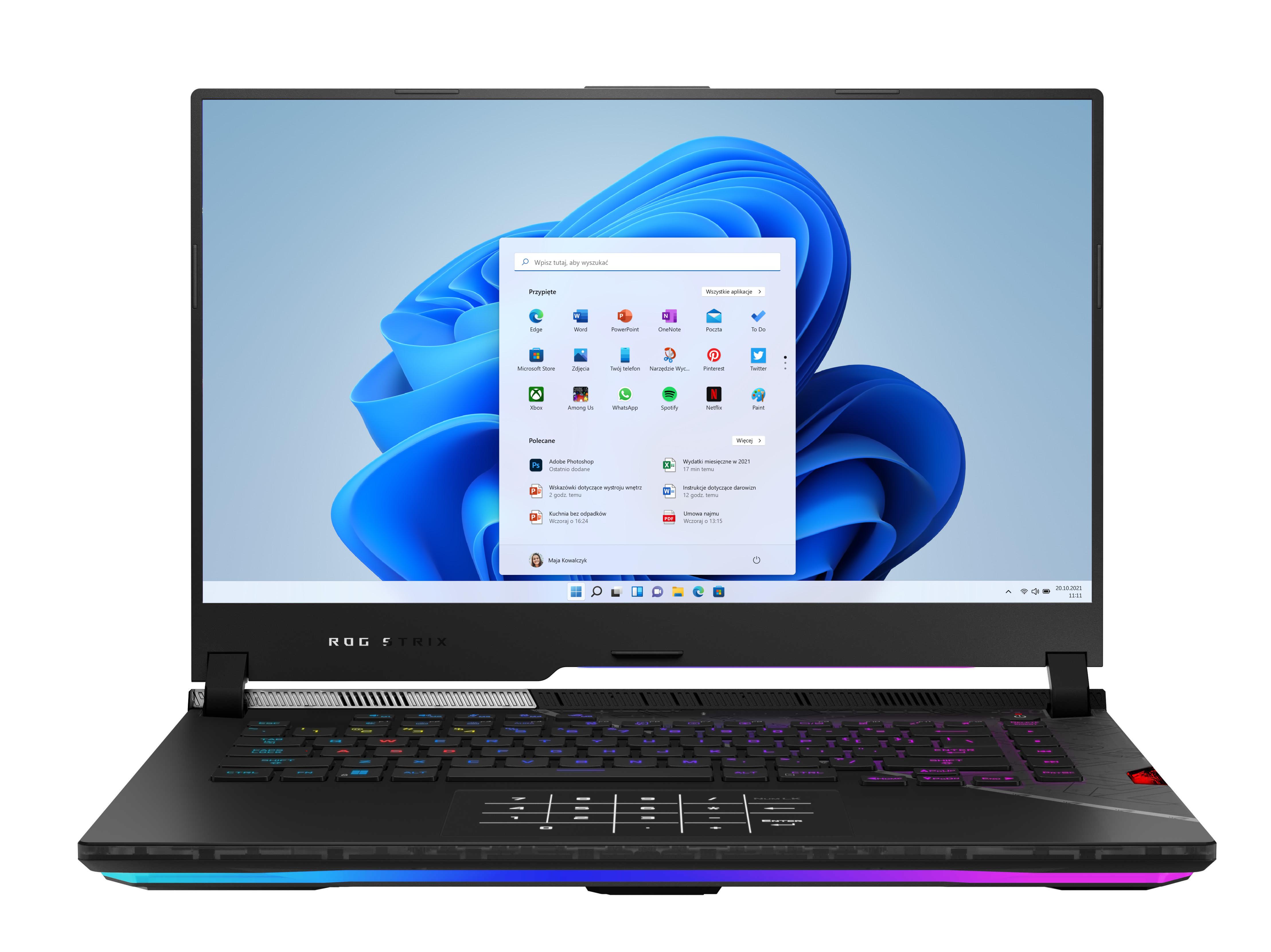 Laptop gamingowy ASUS ROG Strix SCAR 15 2022 G533ZX 15,6" 300Hz  i9-12900H 32GB RAM  1TB Dysk SSD  RTX3080Ti  Win11