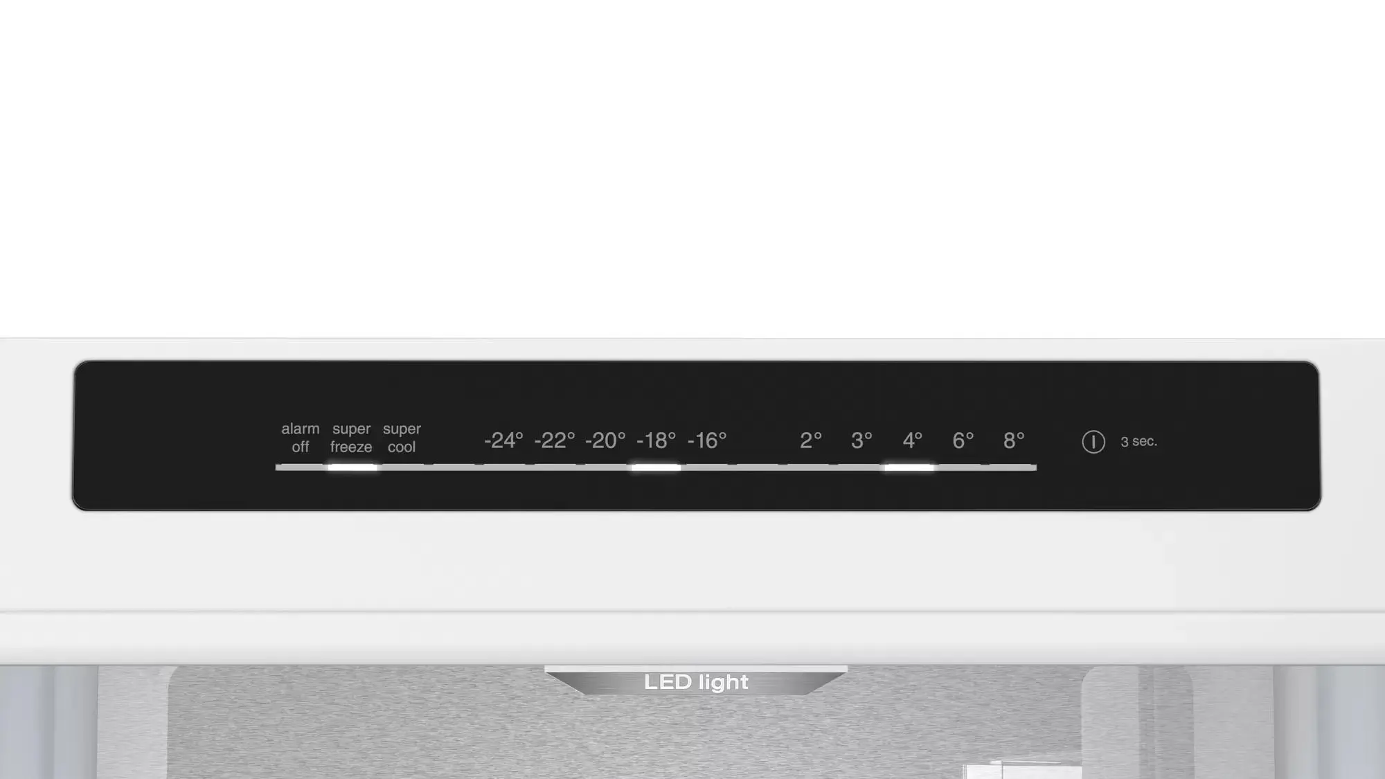 Lodówka Bosch Serie 6 KGN39LBCF Pełny No Frost 203cm Szuflada z kontrolą wilgotności Czarne szkło