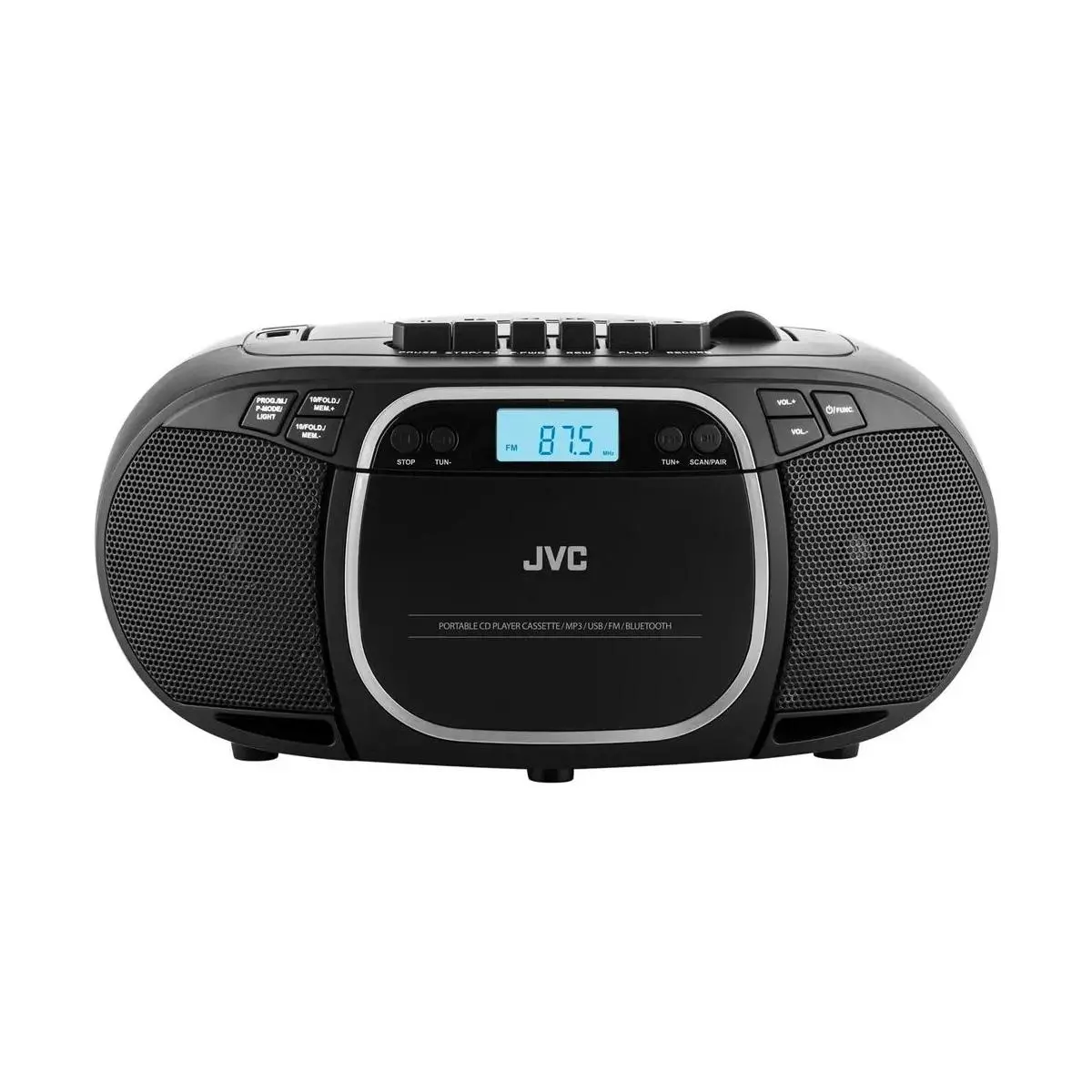 Radiomagnetofon JVC RC-E451B Bluetooth Czarny