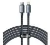 Kabel Baseus USB-C do Lightning Crystal 20W PD 2m Czarny