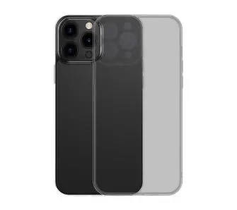 Etui Baseus Frosted Glass do iPhone 13 Pro Max Czarny