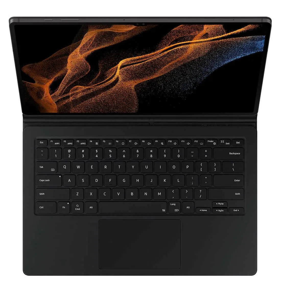Etui na tablet Samsung Galaxy Tab S8 Ultra Book Cover Keyboard EF-DX900UBE Czarny