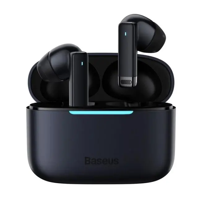 Słuchawki bezprzewodowe Baseus Bowie E9 Dokanałowe Bluetooth 5.3 Czarny