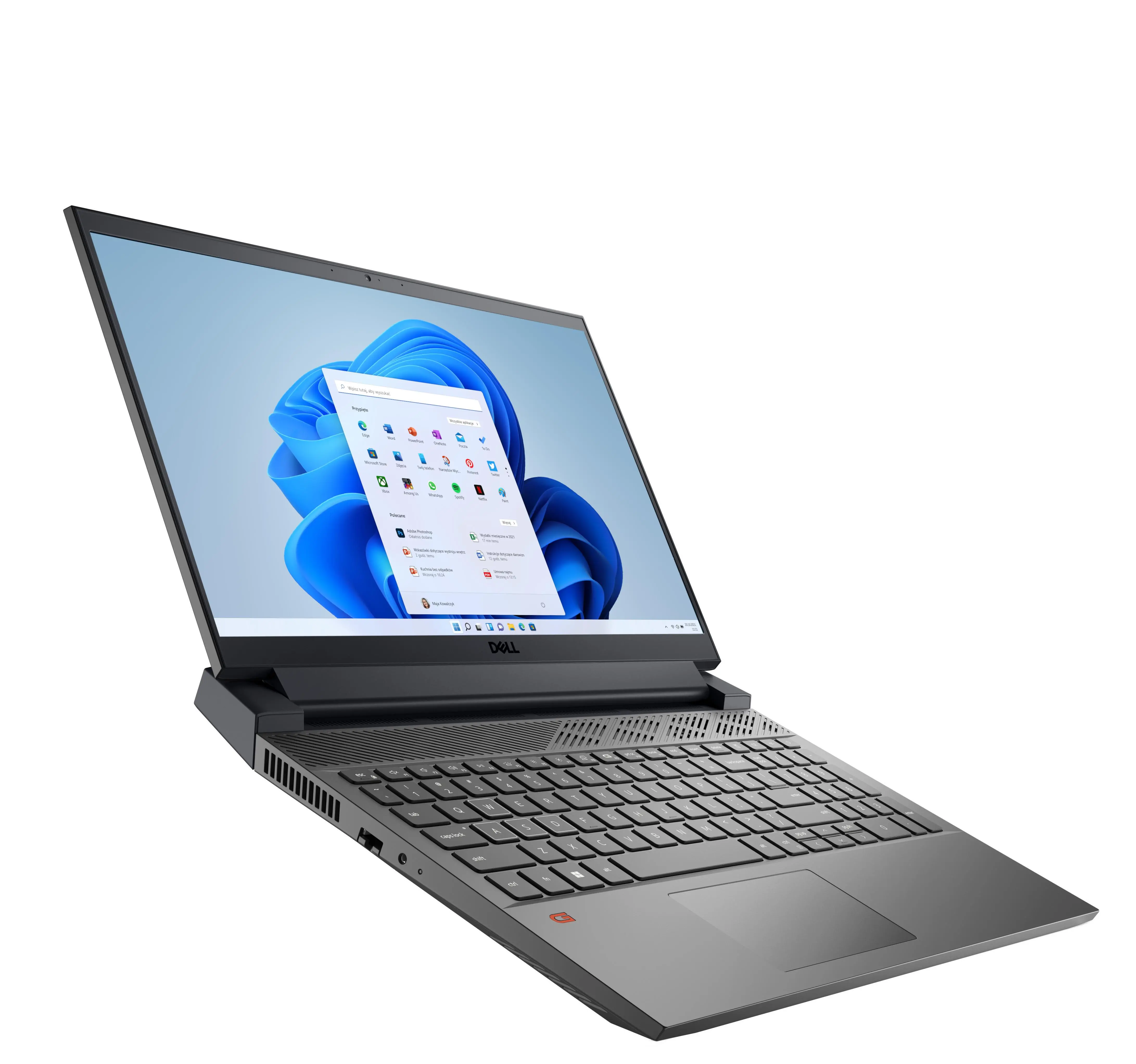 Laptop gamingowy Dell G15 5520-6600 15,6" 120Hz i5-12500H 16GB RAM 512GB Dysk SSD RTX3050 Win11 Czarny