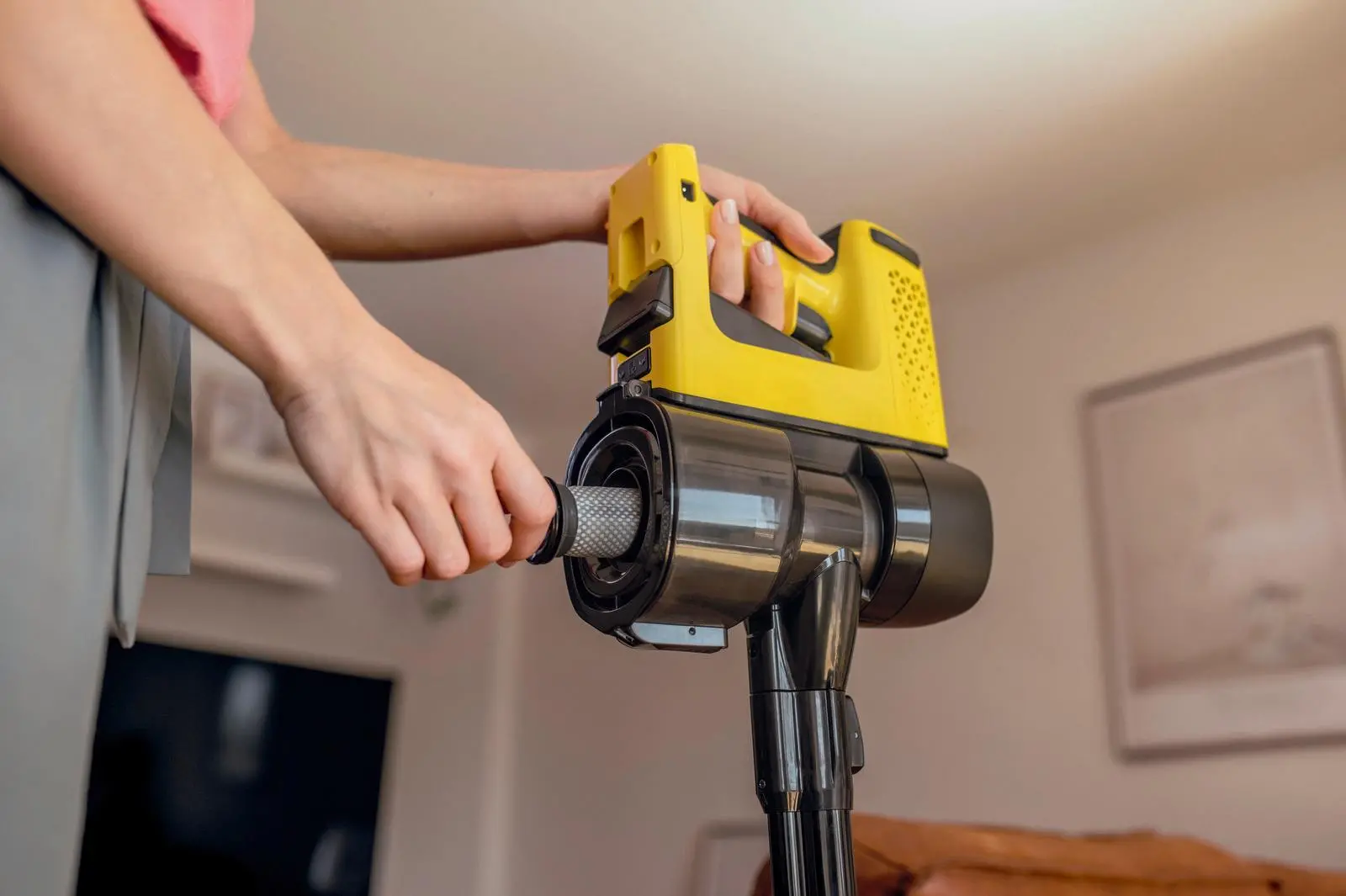Odkurzacz Karcher VC 4 Cordless myHome 30min Wymienny akumulator