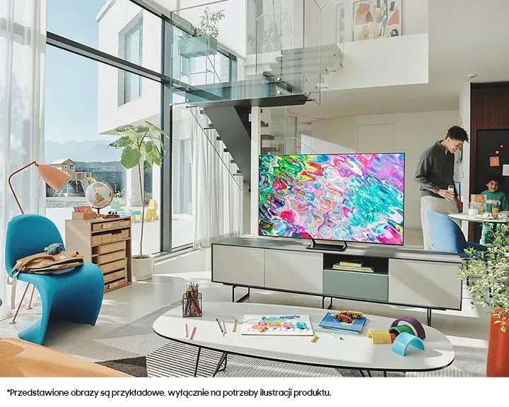 Telewizor Samsung QE55Q77BAT 55" QLED 4K 120Hz Tizen HDMI 2.1 DVB-T2