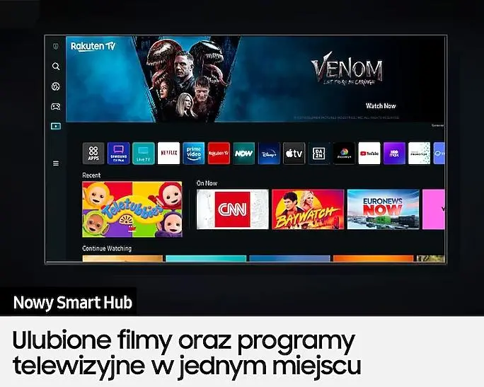 Telewizor Samsung QE55Q77BAT 55" QLED 4K 120Hz Tizen HDMI 2.1 DVB-T2