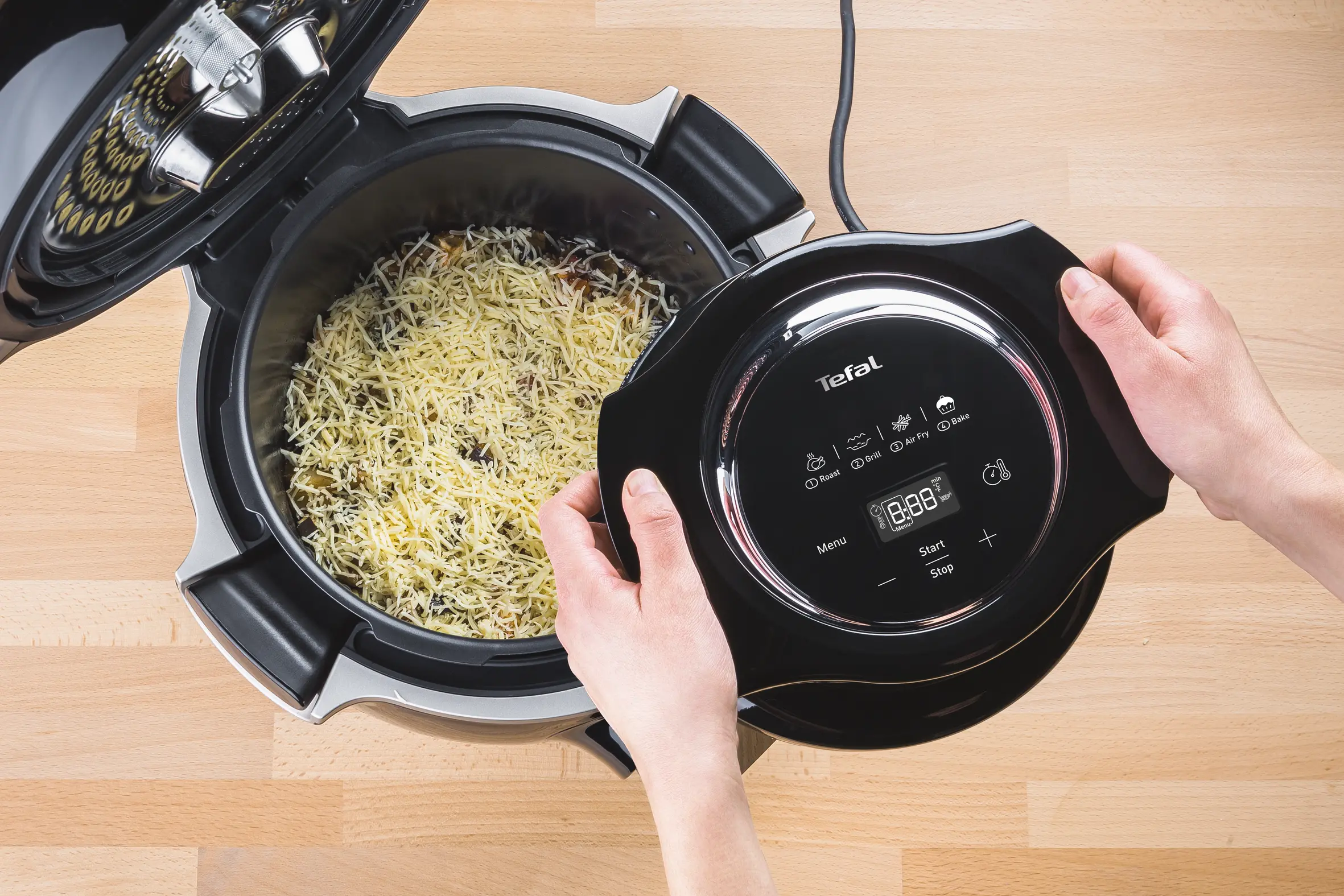 Pokrywa do zapiekania Tefal Cook4Me Extra Crispy EY1508