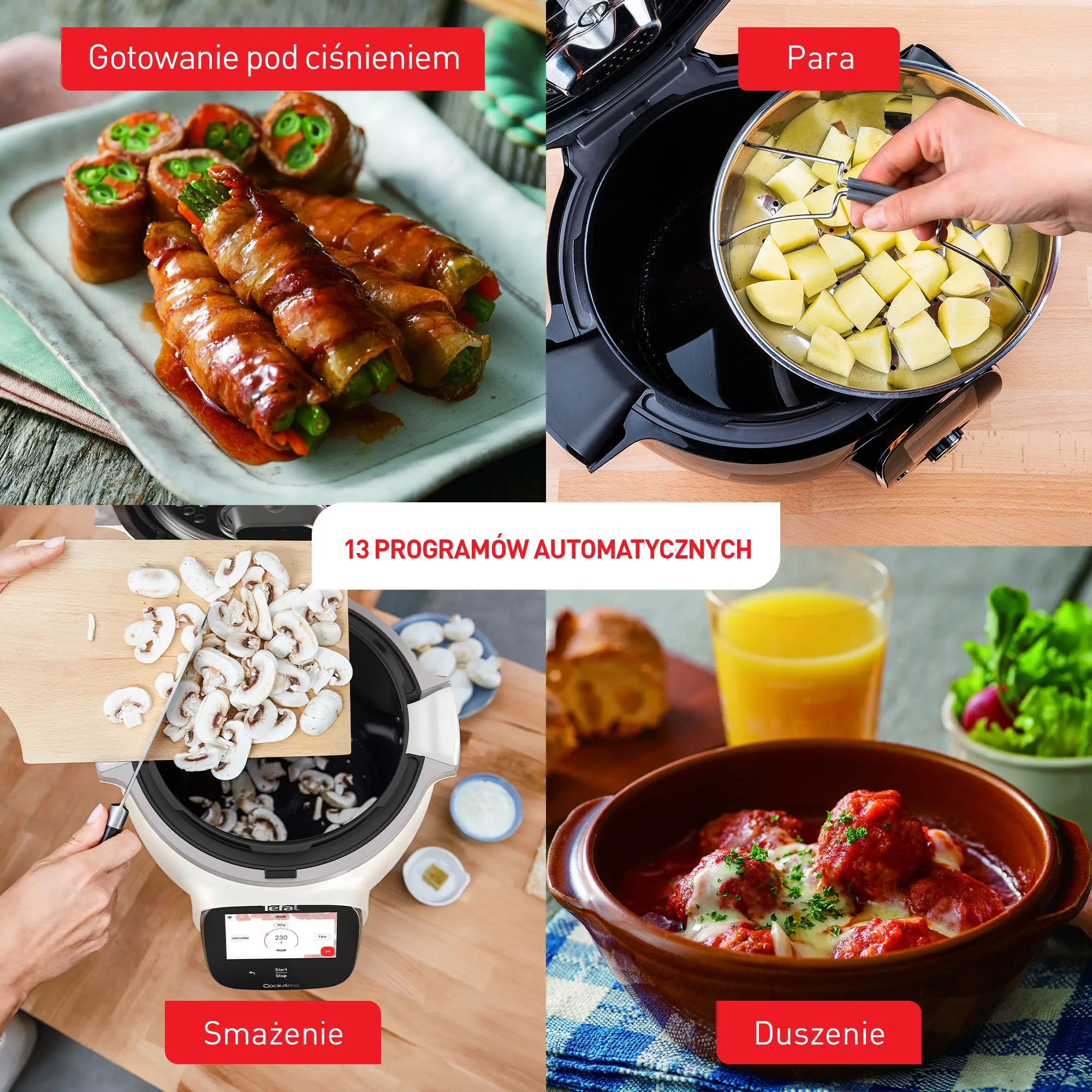 Pokrywa do zapiekania Tefal Cook4Me Extra Crispy EY1508