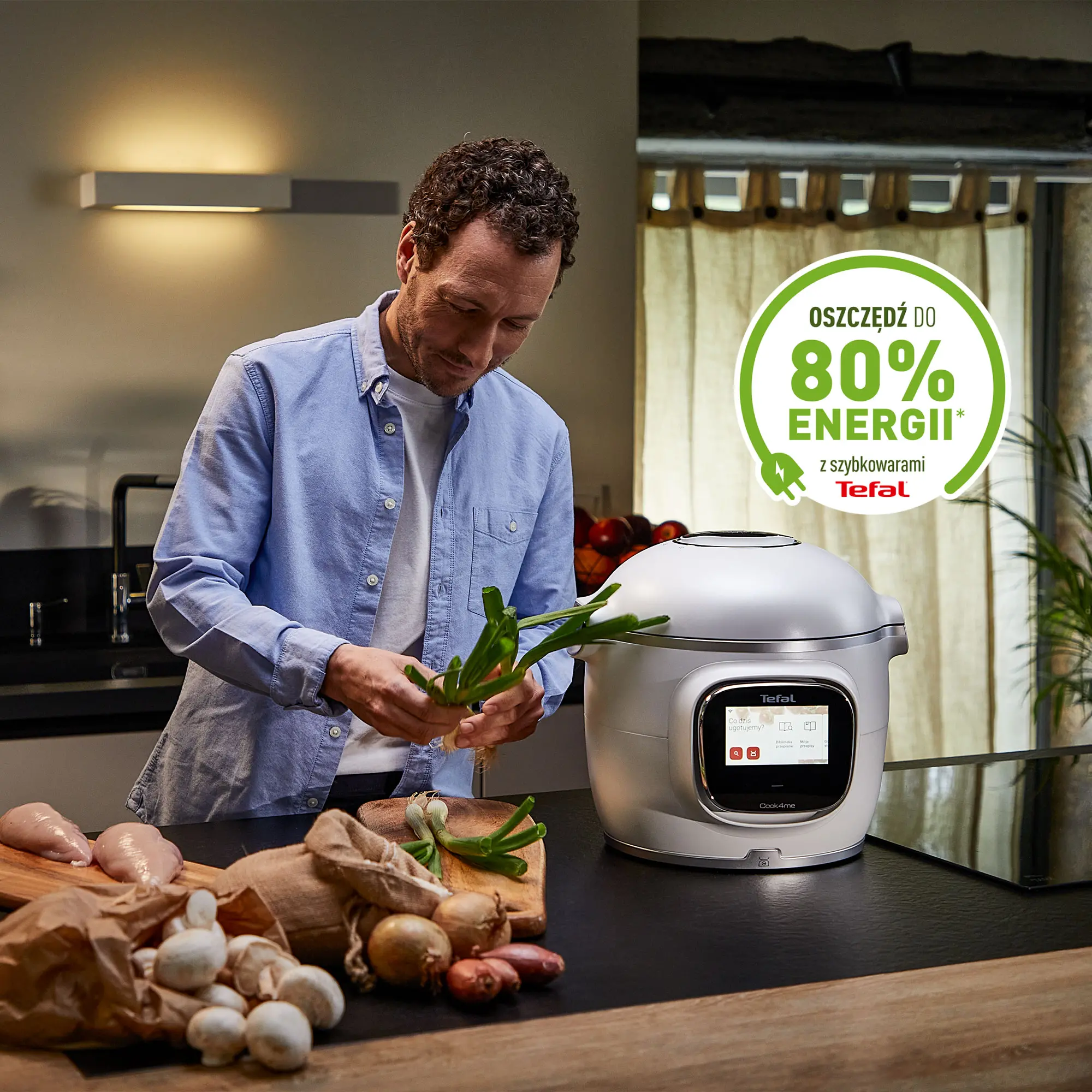 Pokrywa do zapiekania Tefal Cook4Me Extra Crispy EY1508