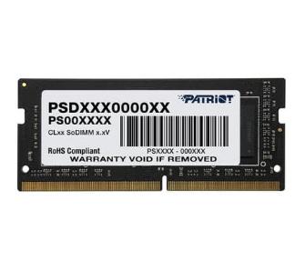 Pamięć Patriot Signature Line DDR4 4GB 2666 CL19 SODIMM Czarny