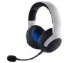 Słuchawki bezprzewodowe z mikrofonem Razer Kaira Playstation Nauszne Biały