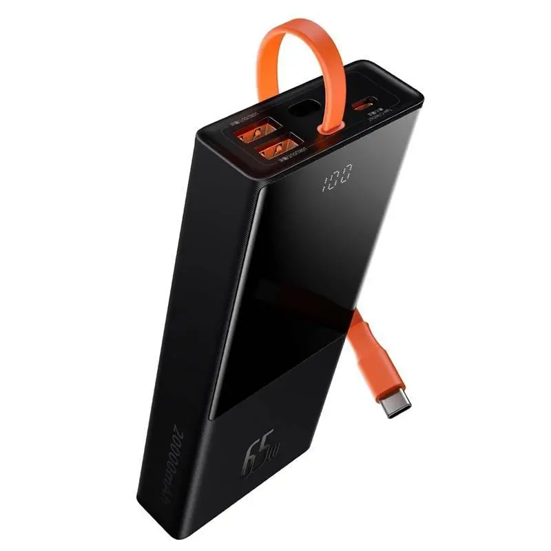 Powerbank Baseus PPJL000001 Elf 20000mAh PD USB-C 65W Czarny
