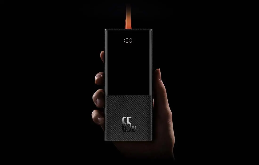 Powerbank Baseus PPJL000001 Elf 20000mAh PD USB-C 65W Czarny