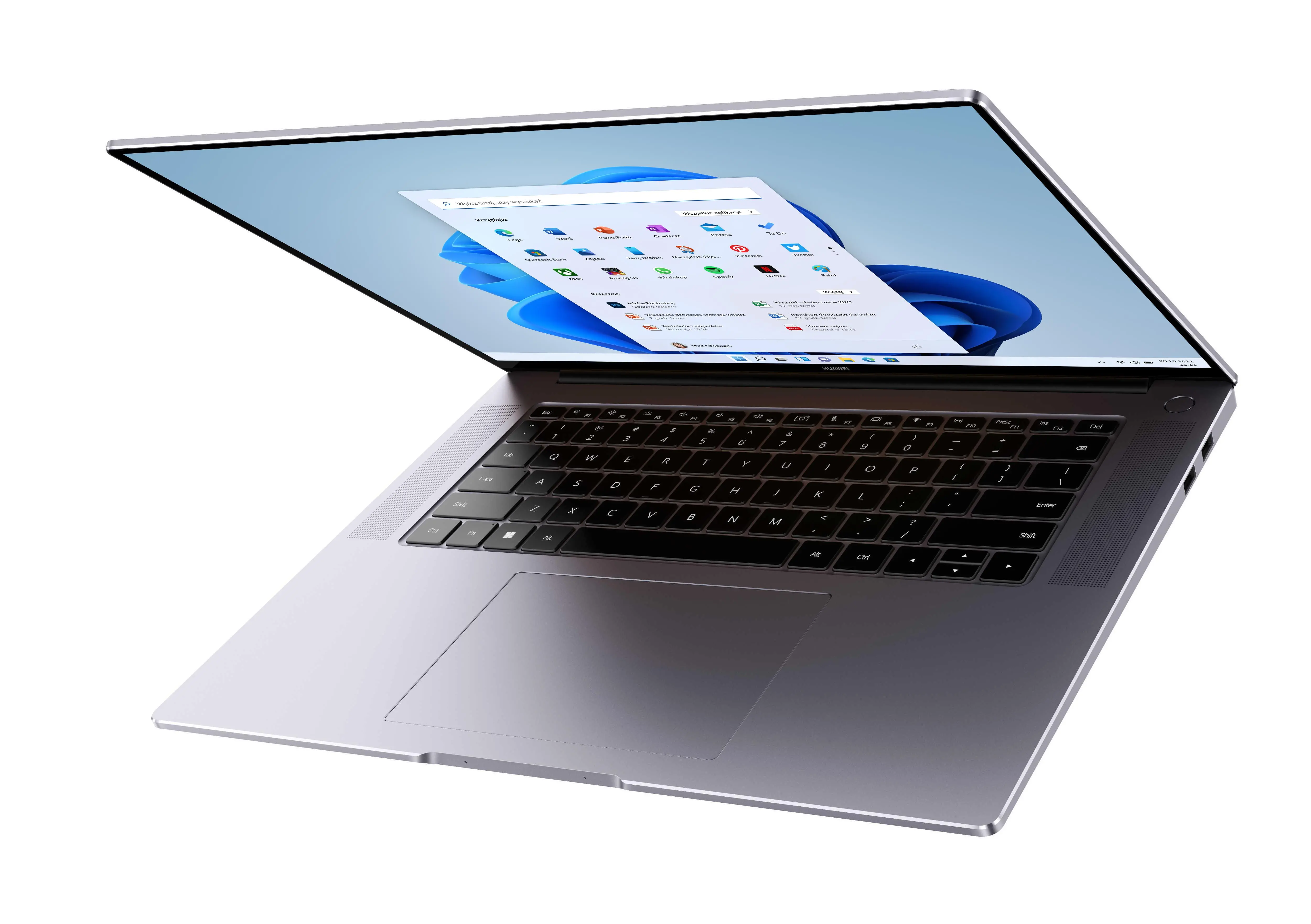 Laptop Huawei MateBook 16 16" R5 5600H 16GB RAM 512GB Dysk SSD Win11 Szary