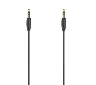 Kabel  audio Hama 00205263 Ultra Slim jack 3,5mm 3m Czarny