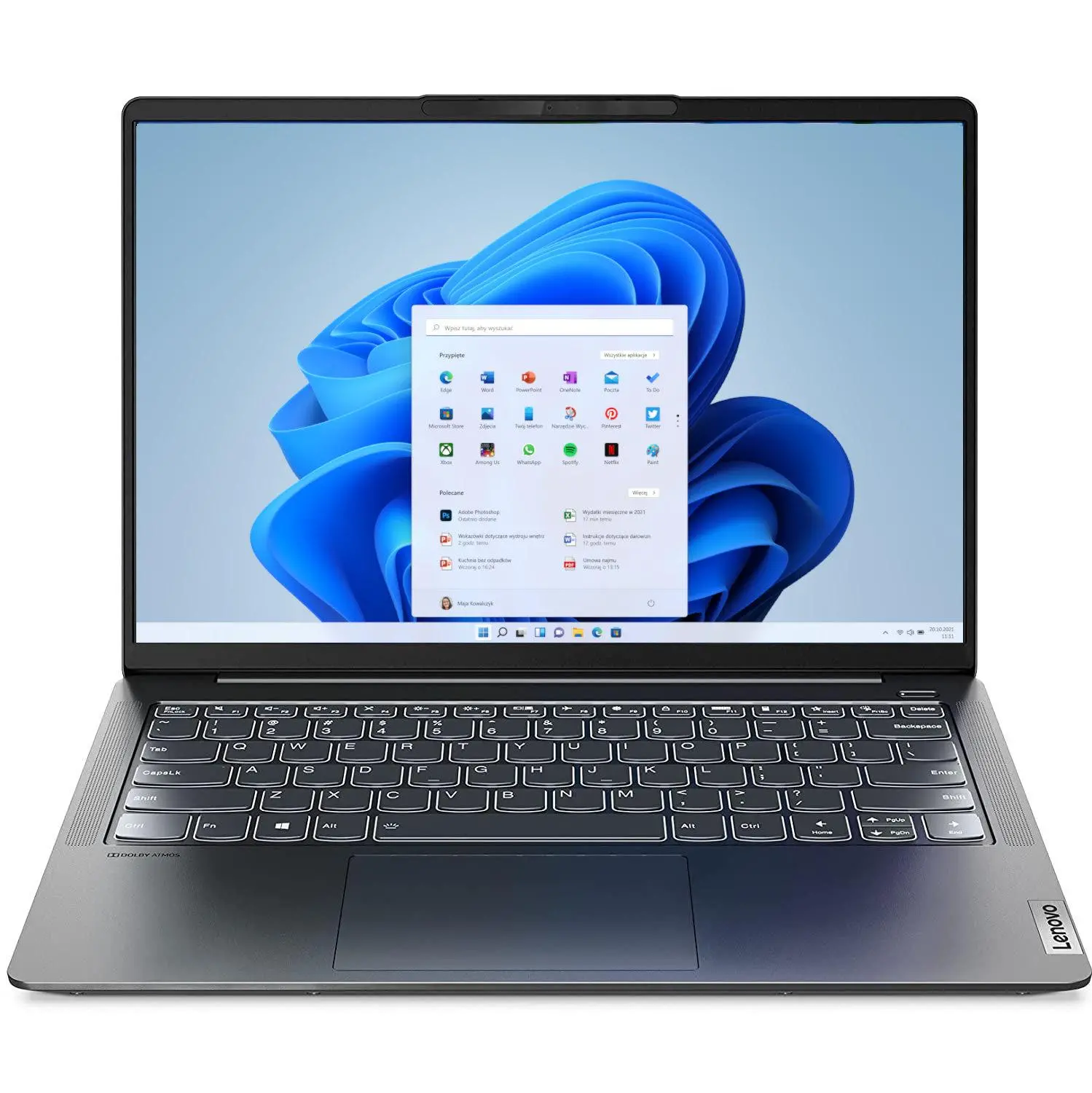 Laptop ultrabook Lenovo IdeaPad 5 Pro 14ACN6 14" R5 5600U 16GB RAM 1TB Dysk SSD Win11 Szary