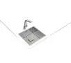 Zlewozmywak Teka Flexlinea RS15 45.40 Stalowy Stal szlachetna