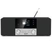 Radioodbiornik TechniSat DigitRadio 3 IR Radio FM DAB+ Internetowe Bluetooth Czarno-srebrny