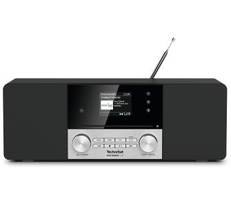 Radioodbiornik TechniSat DigitRadio 3 IR Radio FM DAB+ Internetowe Bluetooth Czarno-srebrny
