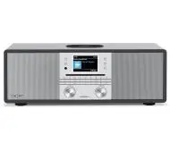 TechniSat DigitRadio 650 Radio FM DAB+ Internetowe Bluetooth Czarno-srebrny