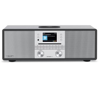 Radioodbiornik TechniSat DigitRadio 650 Radio FM DAB+ Internetowe Bluetooth Czarno-srebrny